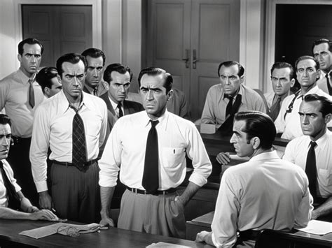 12 Angry Men! A gripping courtroom drama exploring prejudice and the weight of evidence?